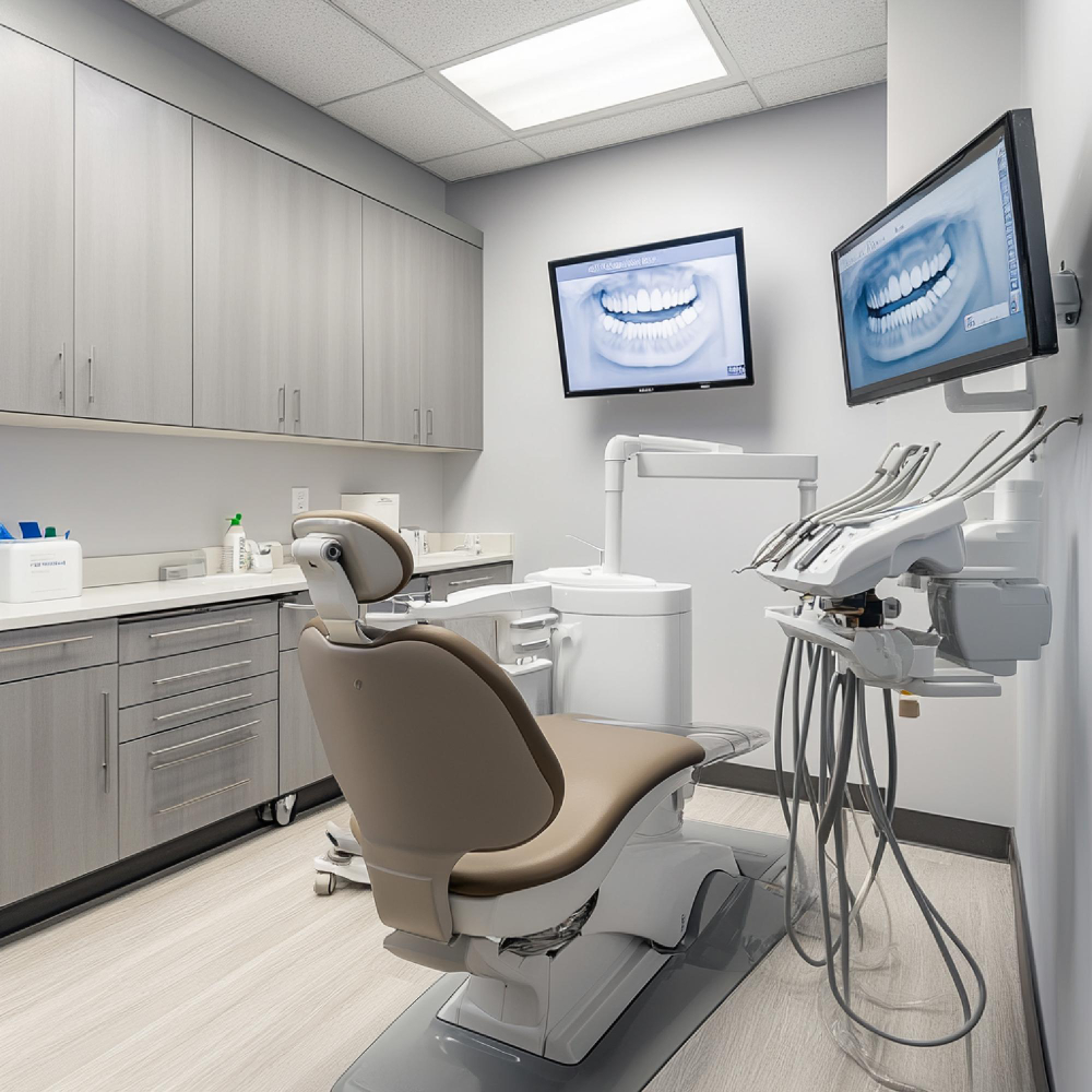 Consultório odontológico equipado